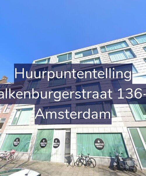 Foto gevel Huurpuntentelling voor Valkenburgerstraat 136-D, Amsterdam