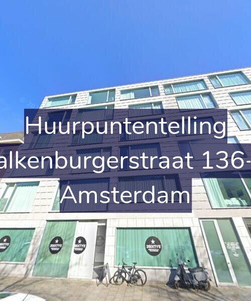 Foto gevel Huurpuntentelling voor Valkenburgerstraat 136-A, Amsterdam