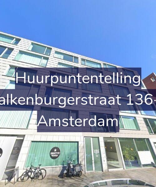 Foto gevel Huurpuntentelling voor Valkenburgerstraat 136-K, Amsterdam