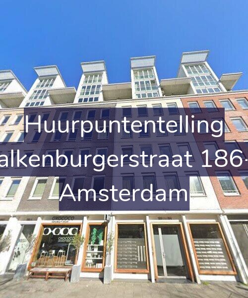 Foto gevel Huurpuntentelling voor Valkenburgerstraat 186-K, Amsterdam