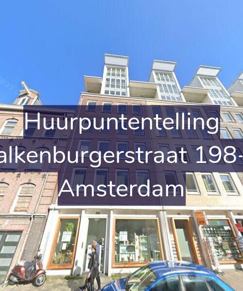 Foto gevel Huurpuntentelling voor Valkenburgerstraat 198-N, Amsterdam