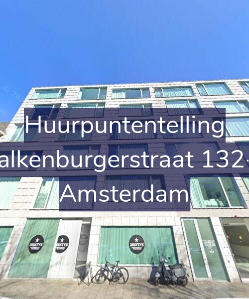 Foto gevel Huurpuntentelling voor Valkenburgerstraat 132-F, Amsterdam