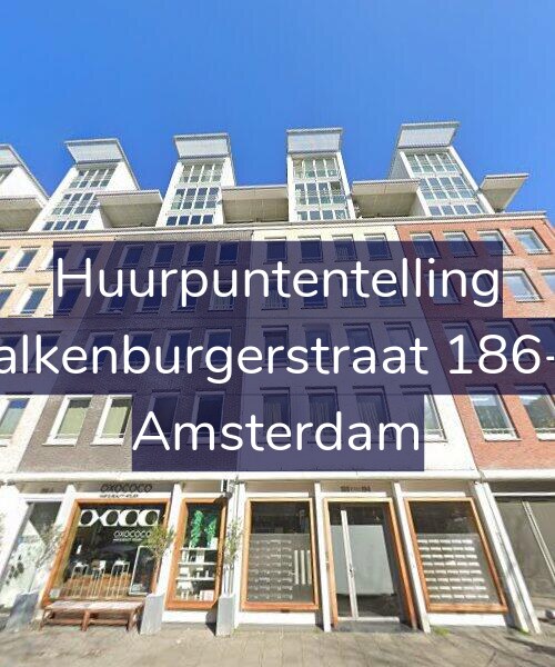 Foto gevel Huurpuntentelling voor Valkenburgerstraat 186-V, Amsterdam