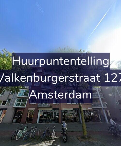 Foto gevel Huurpuntentelling voor Valkenburgerstraat 127, Amsterdam