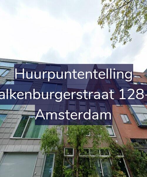 Foto gevel Huurpuntentelling voor Valkenburgerstraat 128-2, Amsterdam
