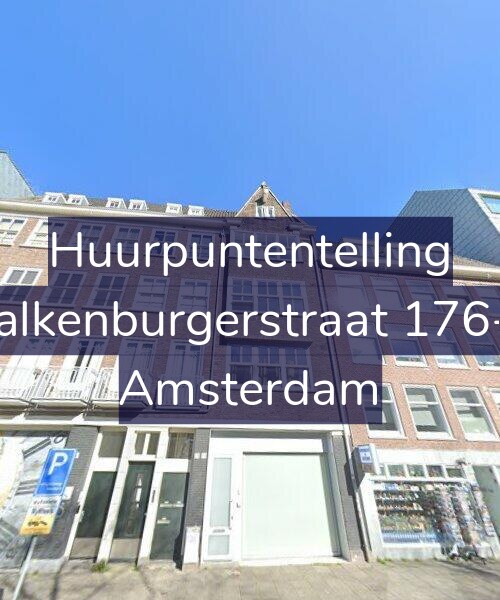 Foto gevel Huurpuntentelling voor Valkenburgerstraat 176-1, Amsterdam