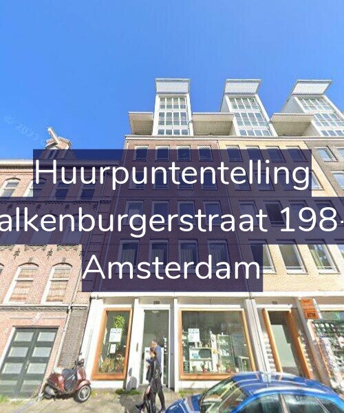 Foto gevel Huurpuntentelling voor Valkenburgerstraat 198-F, Amsterdam