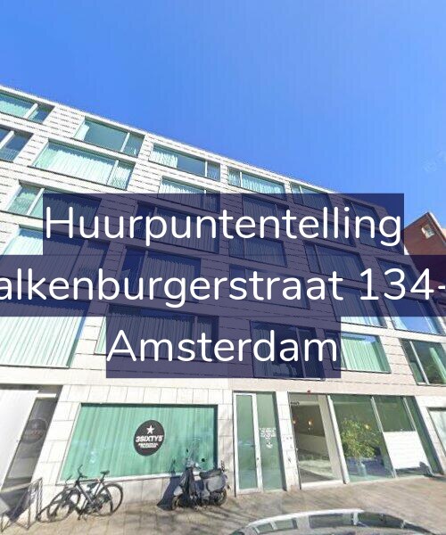 Foto gevel Huurpuntentelling voor Valkenburgerstraat 134-G, Amsterdam