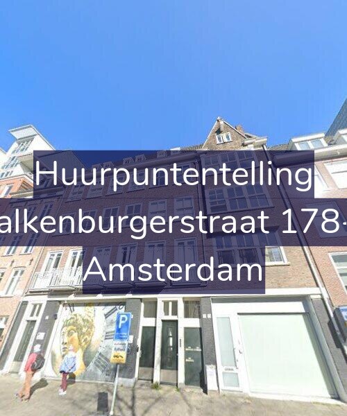 Foto gevel Huurpuntentelling voor Valkenburgerstraat 178-3, Amsterdam