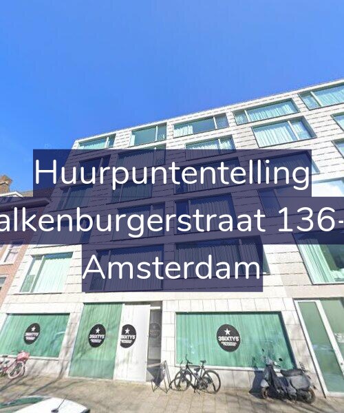 Foto gevel Huurpuntentelling voor Valkenburgerstraat 136-C, Amsterdam