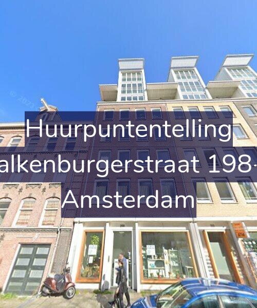 Foto gevel Huurpuntentelling voor Valkenburgerstraat 198-K, Amsterdam