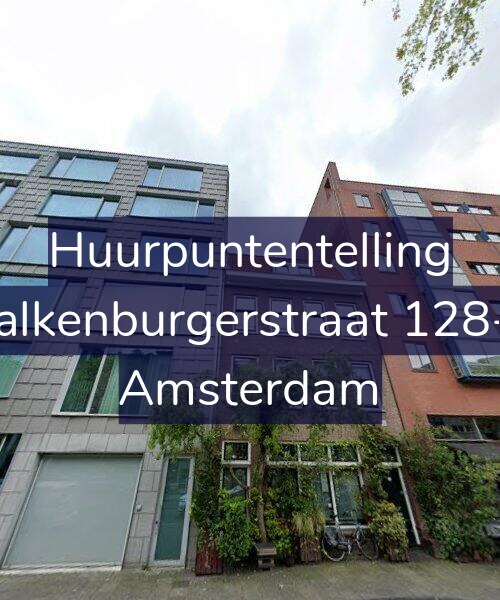 Foto gevel Huurpuntentelling voor Valkenburgerstraat 128-1, Amsterdam