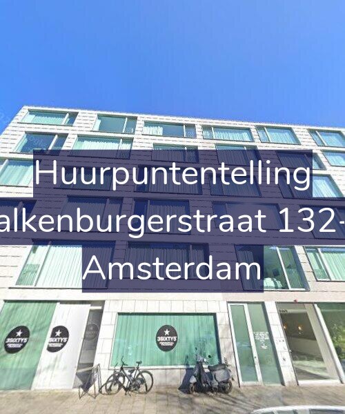 Foto gevel Huurpuntentelling voor Valkenburgerstraat 132-C, Amsterdam