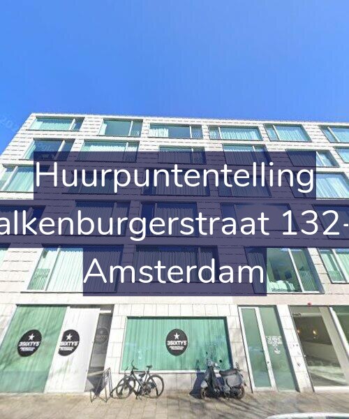 Foto gevel Huurpuntentelling voor Valkenburgerstraat 132-B, Amsterdam
