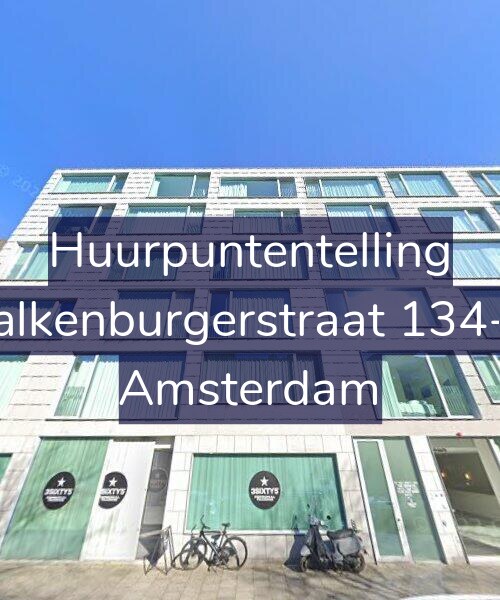 Foto gevel Huurpuntentelling voor Valkenburgerstraat 134-D, Amsterdam