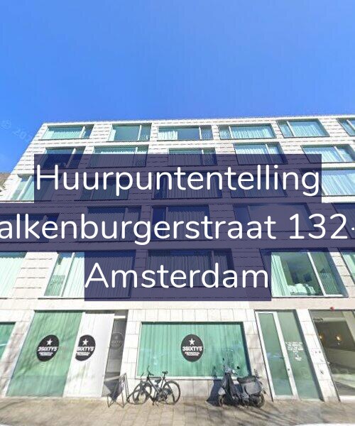 Foto gevel Huurpuntentelling voor Valkenburgerstraat 132-E, Amsterdam