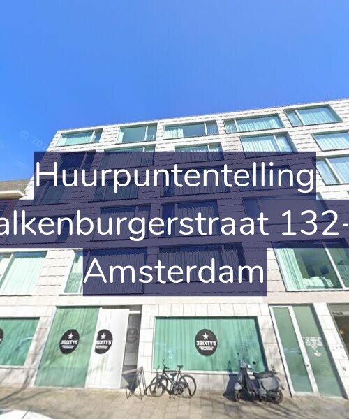 Foto gevel Huurpuntentelling voor Valkenburgerstraat 132-A, Amsterdam