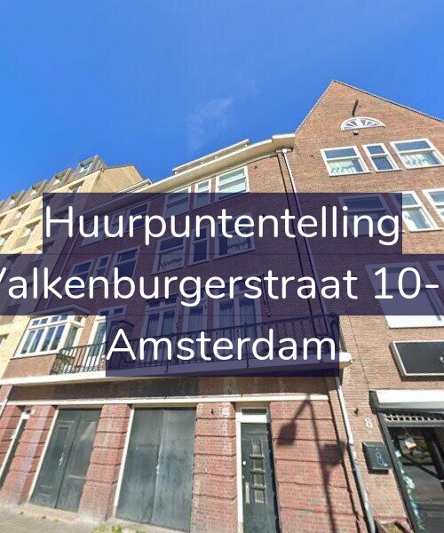 Foto gevel Huurpuntentelling voor Valkenburgerstraat 10-3, Amsterdam