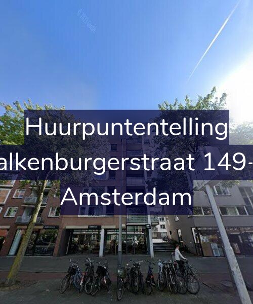Foto gevel Huurpuntentelling voor Valkenburgerstraat 149-A, Amsterdam