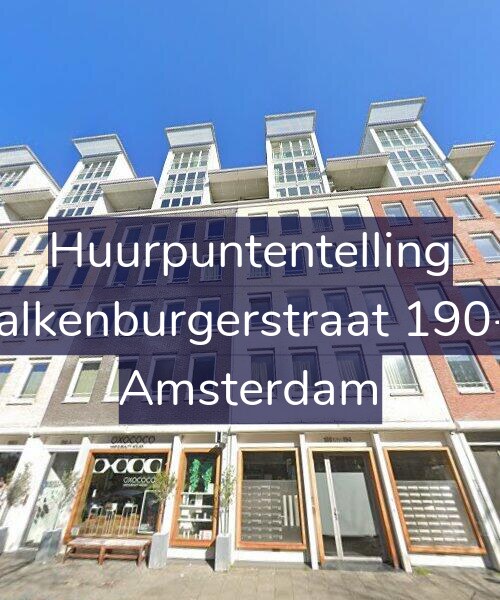 Foto gevel Huurpuntentelling voor Valkenburgerstraat 190-F, Amsterdam