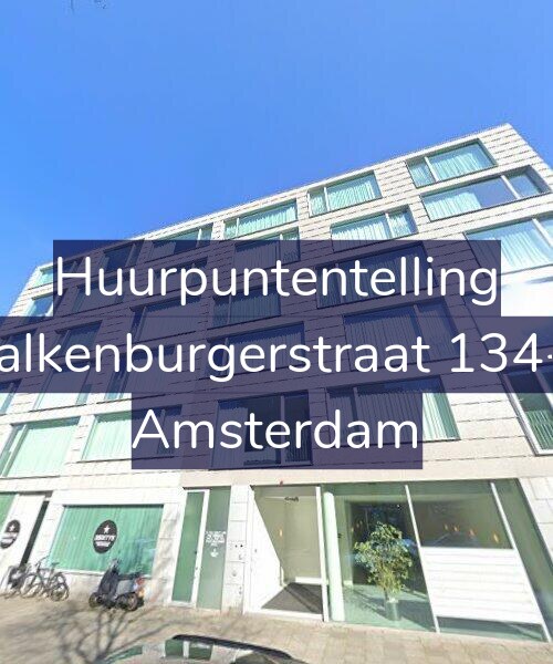 Foto gevel Huurpuntentelling voor Valkenburgerstraat 134-E, Amsterdam