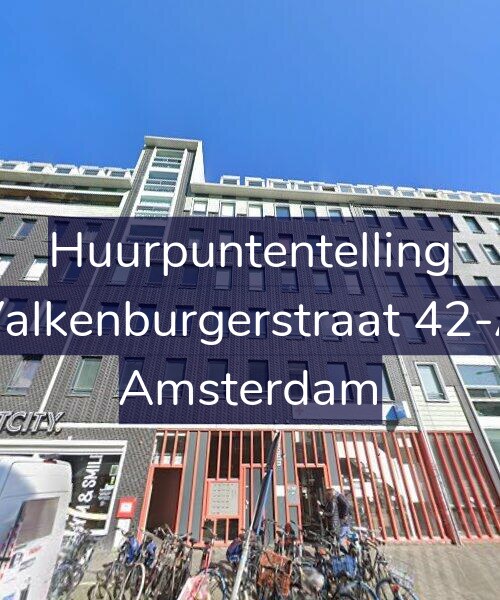 Foto gevel Huurpuntentelling voor Valkenburgerstraat 42-A, Amsterdam