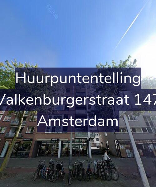 Foto gevel Huurpuntentelling voor Valkenburgerstraat 147, Amsterdam