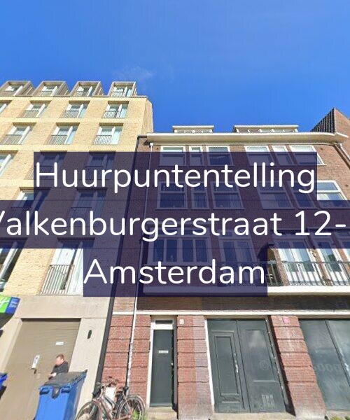 Foto gevel Huurpuntentelling voor Valkenburgerstraat 12-3, Amsterdam