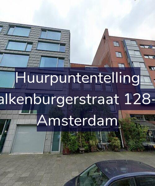 Foto gevel Huurpuntentelling voor Valkenburgerstraat 128-H, Amsterdam