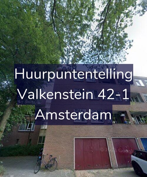 Foto gevel Huurpuntentelling voor Valkenstein 42-1, Amsterdam