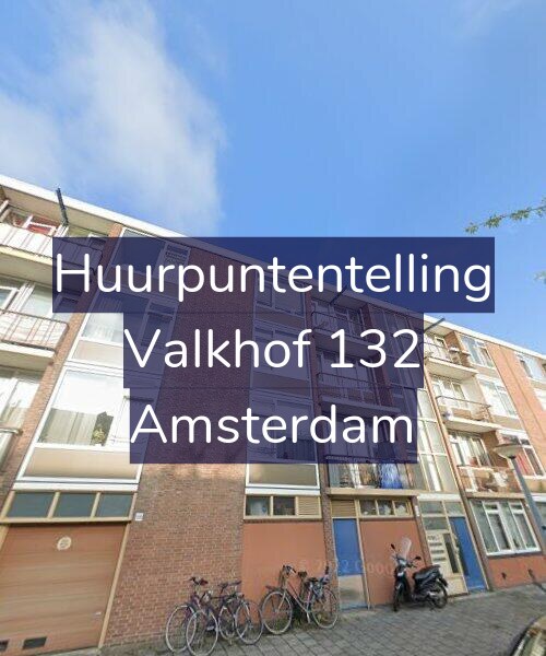 Foto gevel Huurpuntentelling voor Valkhof 132, Amsterdam