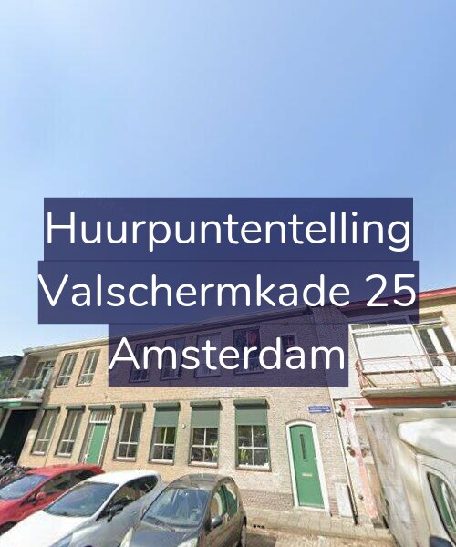 Foto gevel Huurpuntentelling voor Valschermkade 25, Amsterdam