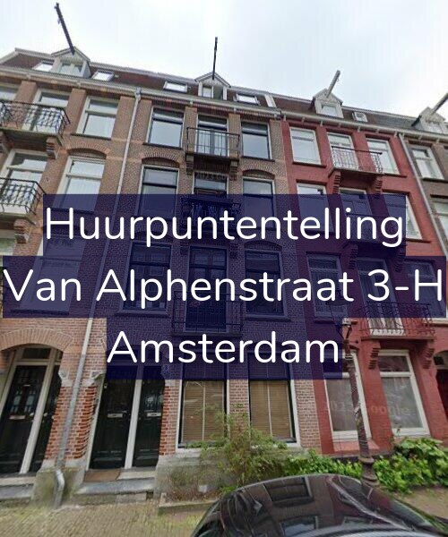 Foto gevel Huurpuntentelling voor Van Alphenstraat 3-H, Amsterdam