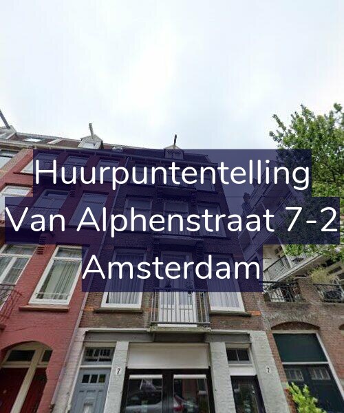 Foto gevel Huurpuntentelling voor Van Alphenstraat 7-2, Amsterdam