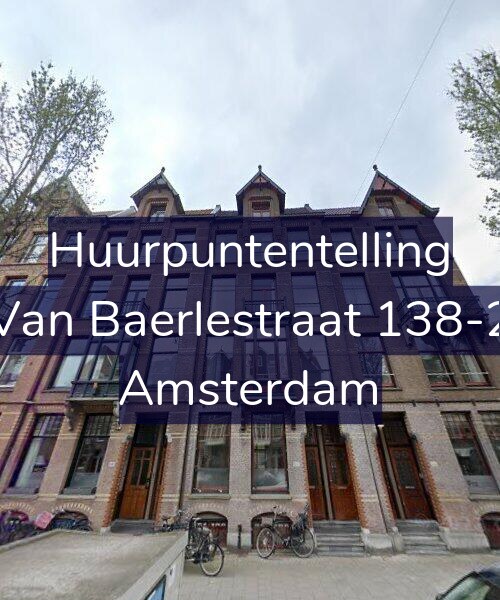 Foto gevel Huurpuntentelling voor Van Baerlestraat 138-2, Amsterdam