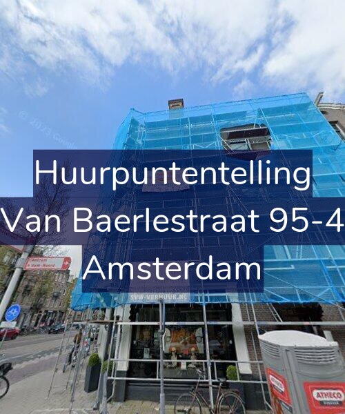 Foto gevel Huurpuntentelling voor Van Baerlestraat 95-4, Amsterdam