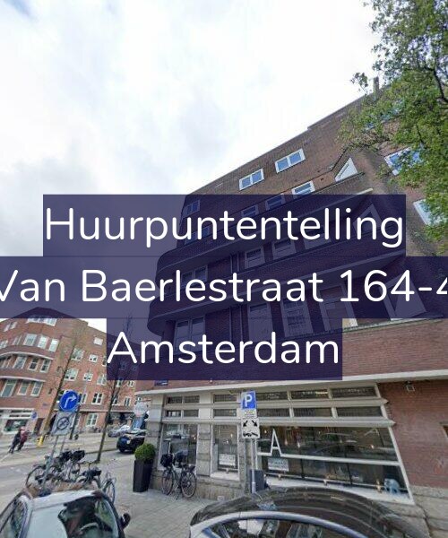 Foto gevel Huurpuntentelling voor Van Baerlestraat 164-4, Amsterdam