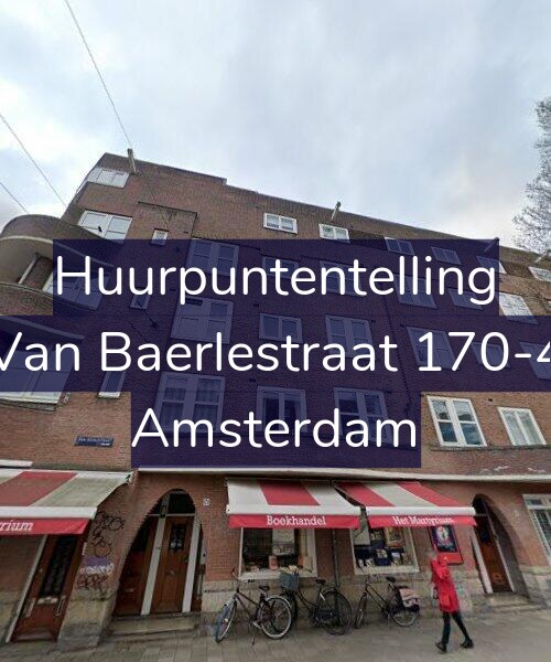 Foto gevel Huurpuntentelling voor Van Baerlestraat 170-4, Amsterdam
