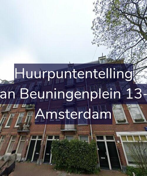 Foto gevel Huurpuntentelling voor Van Beuningenplein 13-2, Amsterdam