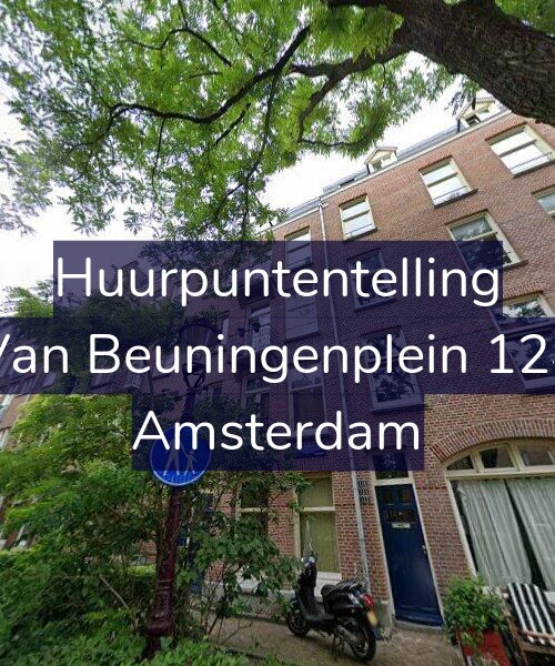 Foto gevel Huurpuntentelling voor Van Beuningenplein 124, Amsterdam