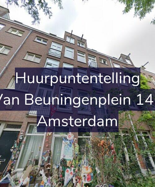 Foto gevel Huurpuntentelling voor Van Beuningenplein 146, Amsterdam