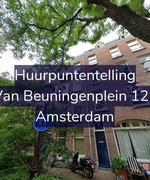 Foto gevel Huurpuntentelling voor Van Beuningenplein 122, Amsterdam