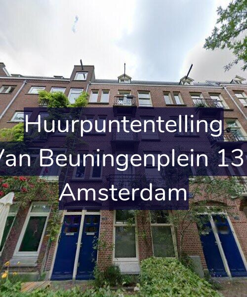 Foto gevel Huurpuntentelling voor Van Beuningenplein 130, Amsterdam