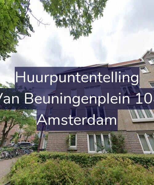 Foto gevel Huurpuntentelling voor Van Beuningenplein 108, Amsterdam