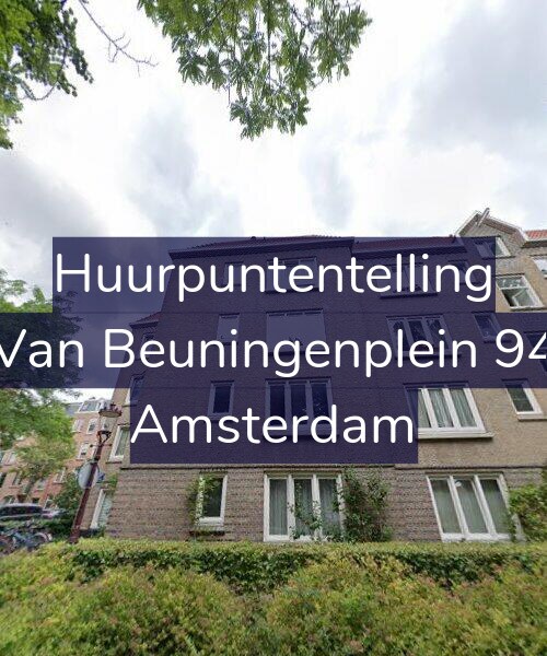 Foto gevel Huurpuntentelling voor Van Beuningenplein 94, Amsterdam
