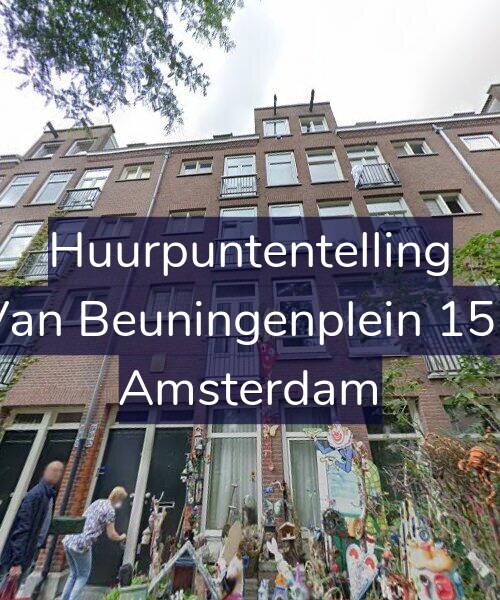 Foto gevel Huurpuntentelling voor Van Beuningenplein 152, Amsterdam