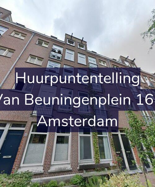 Foto gevel Huurpuntentelling voor Van Beuningenplein 164, Amsterdam