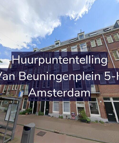 Foto gevel Huurpuntentelling voor Van Beuningenplein 5-H, Amsterdam