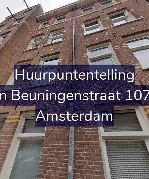 Foto gevel Huurpuntentelling voor Van Beuningenstraat 107-H, Amsterdam