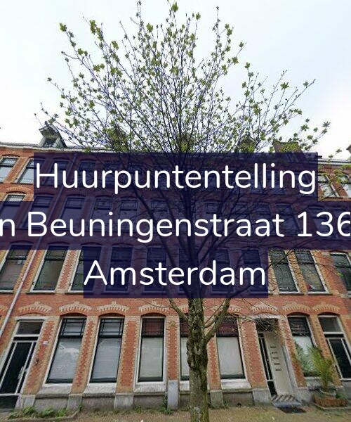 Foto gevel Huurpuntentelling voor Van Beuningenstraat 136-H, Amsterdam
